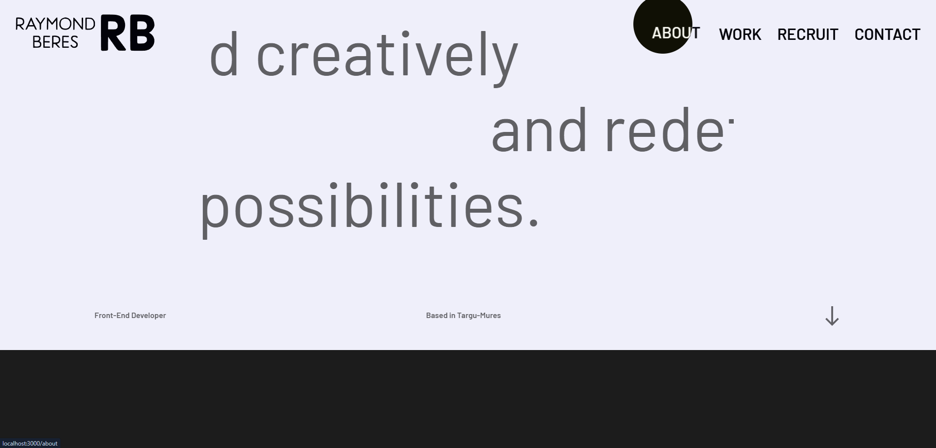 Modern design concept